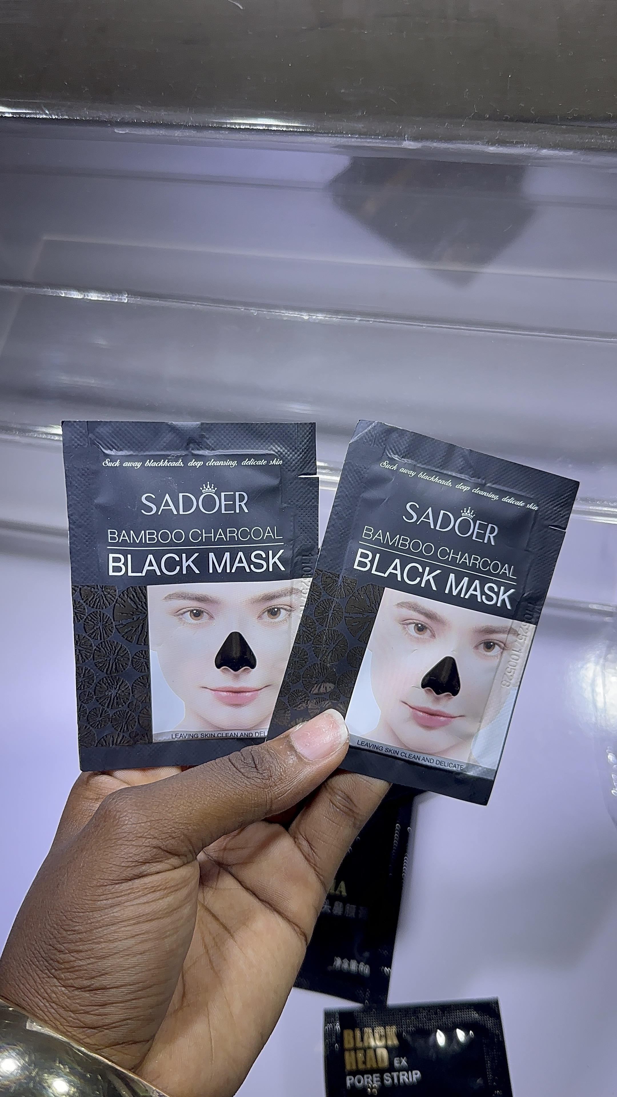 Nose patches/ black mask
