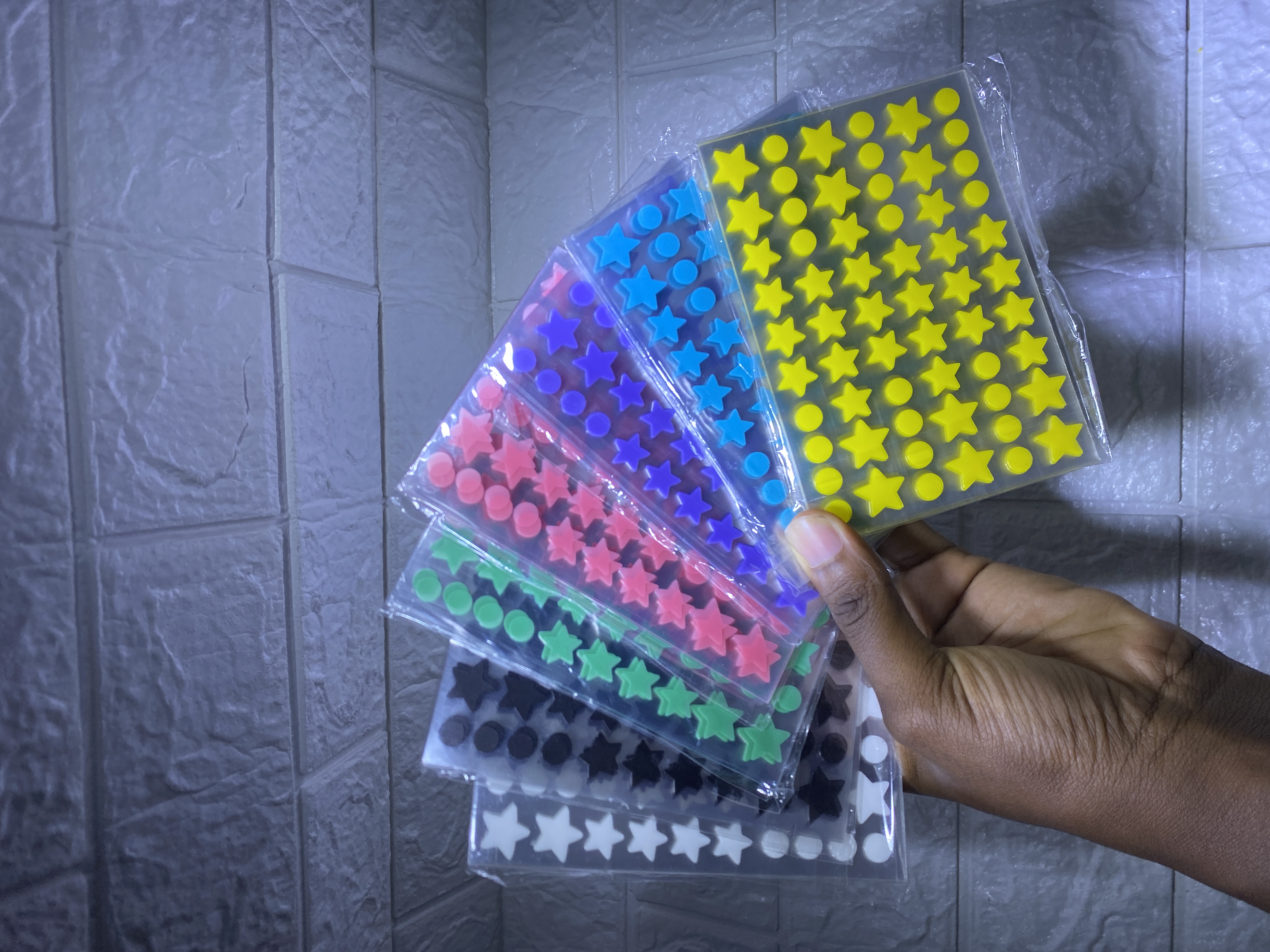 Star and circle patches