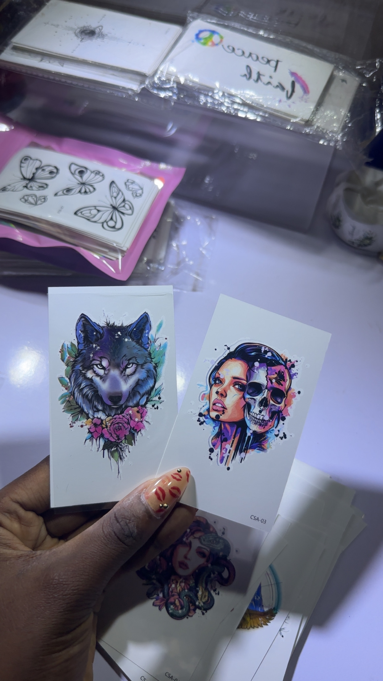 Tattoo stickers(CSA designs)