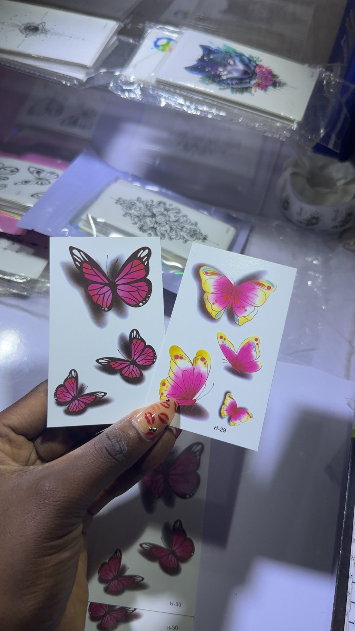 Tattoo Stickers( H designs)