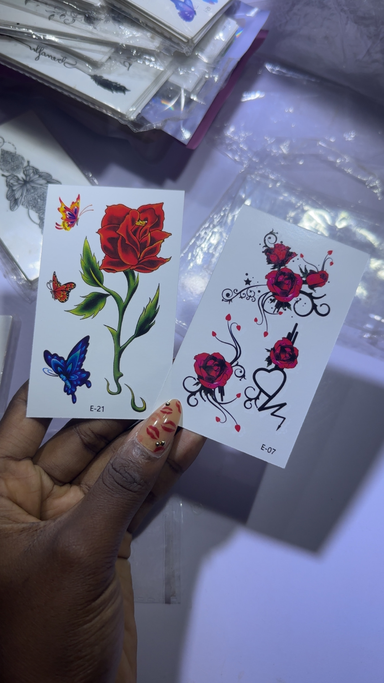 Tattoo Stickers(E designs)