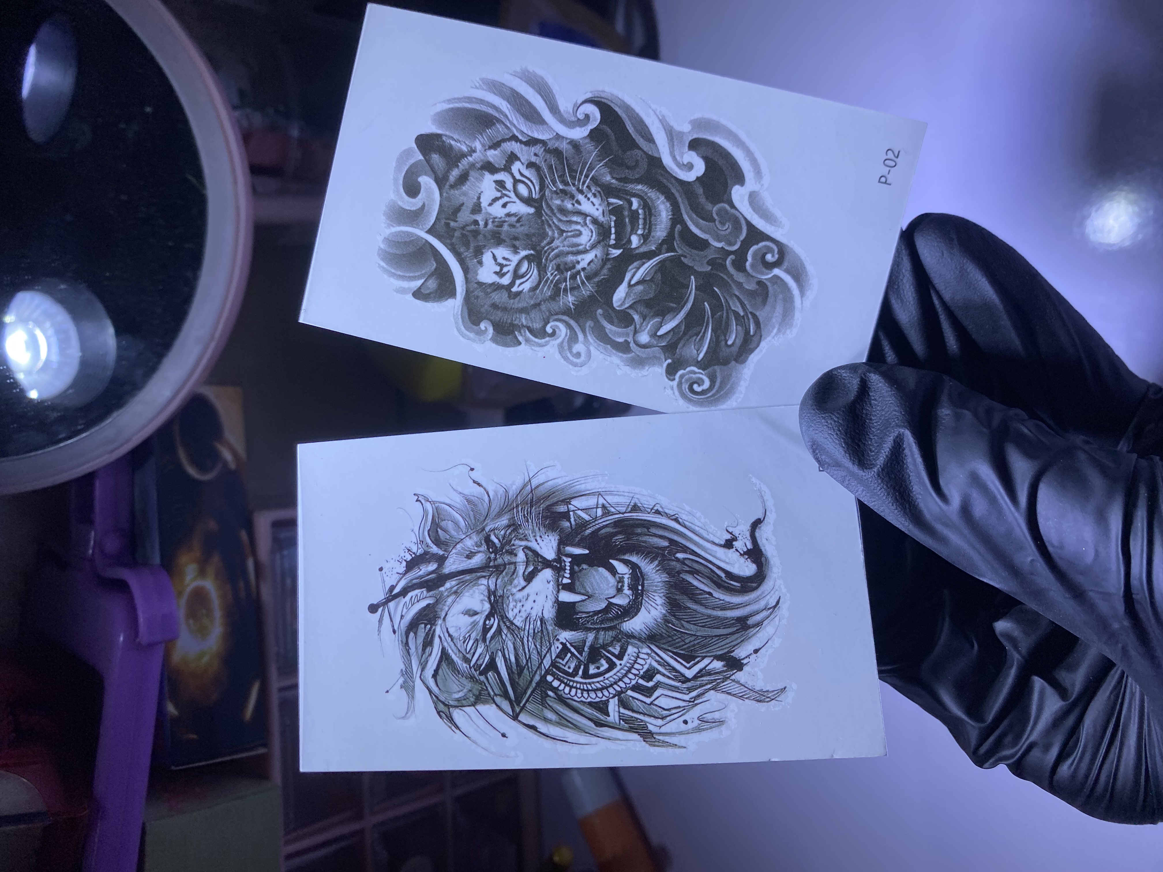 Tattoo Stickers(P designs)