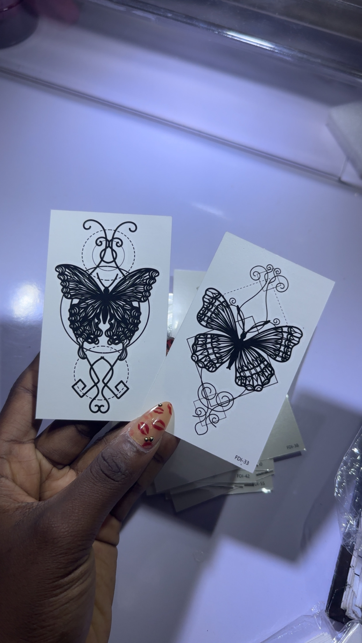 Tattoo Stickers(FD1-2 designs)