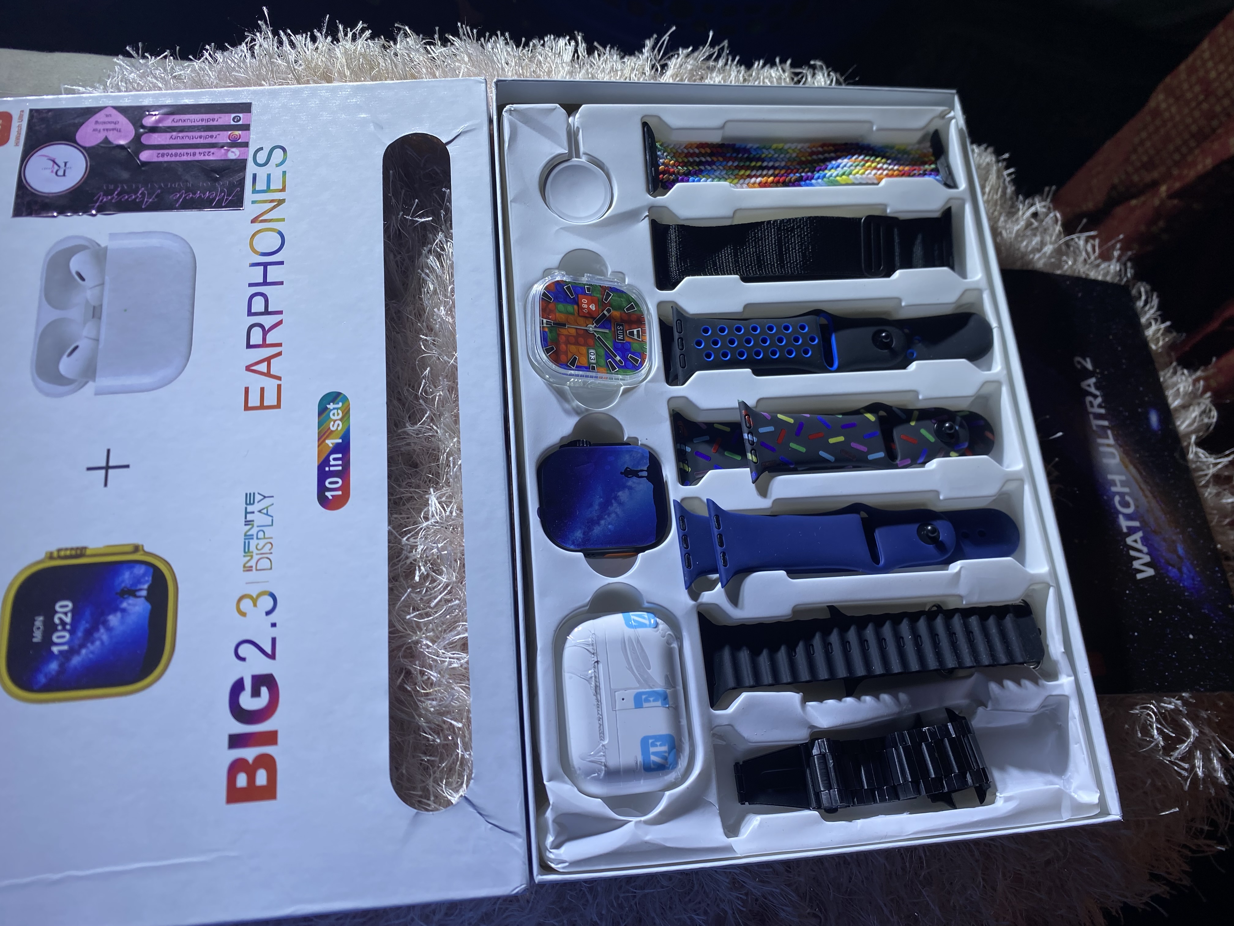 10-in-1 smartwatch set