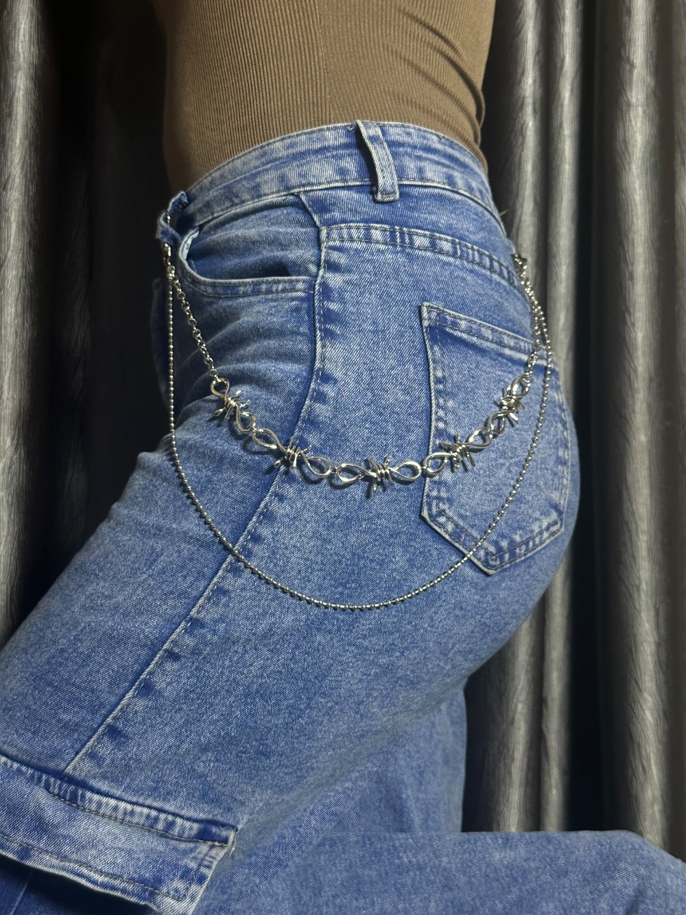 Thorn style Jeans chain