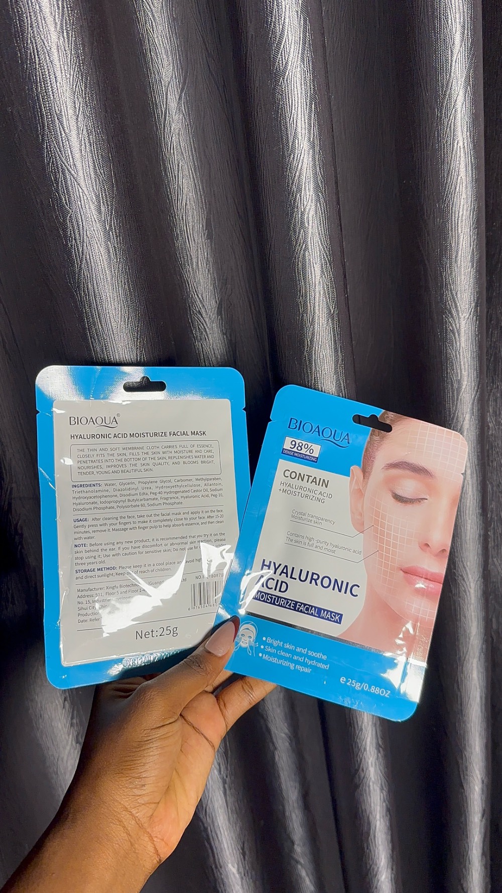 Hyaluronic Acid Face masks