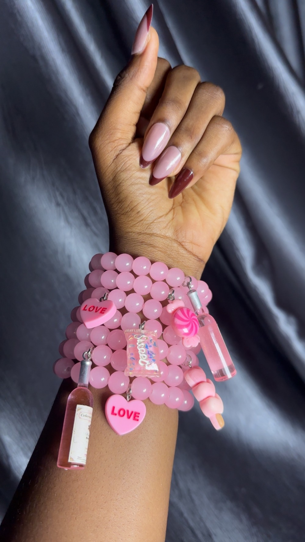 Charm Bracelets (pink)