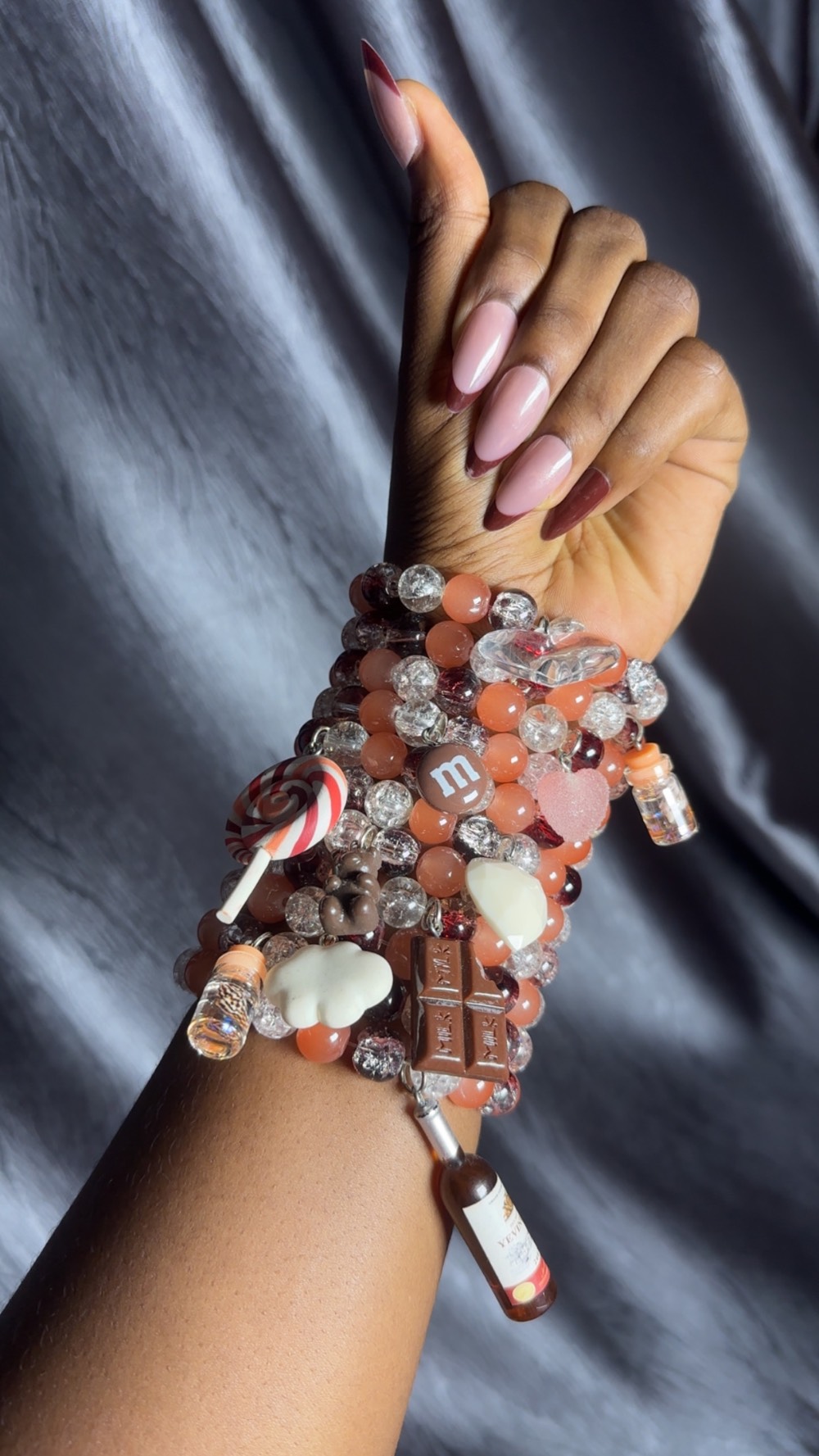 Charm Bracelets (Brown )