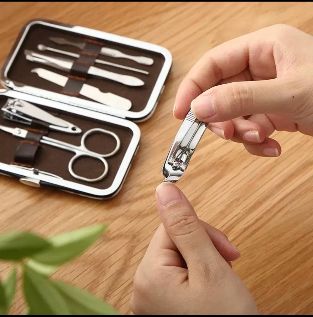 Stainless steel nail clipper set